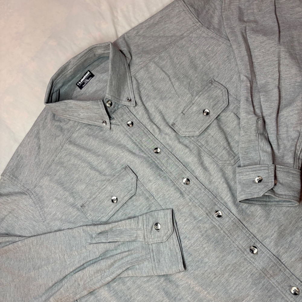Lakeland FR Protective Clothing Shirt Mens 3XL Gray NFPA 2112 CAT 2 Workwear